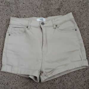 High waisted shorts